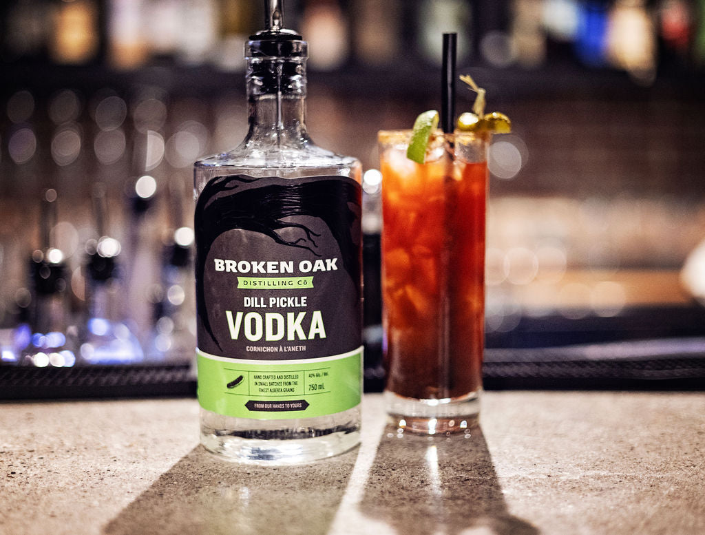 Broken Oak Dill Pickle Vodka – Latitude 55 Distillery