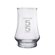 Latitude 55 Whisky Glass