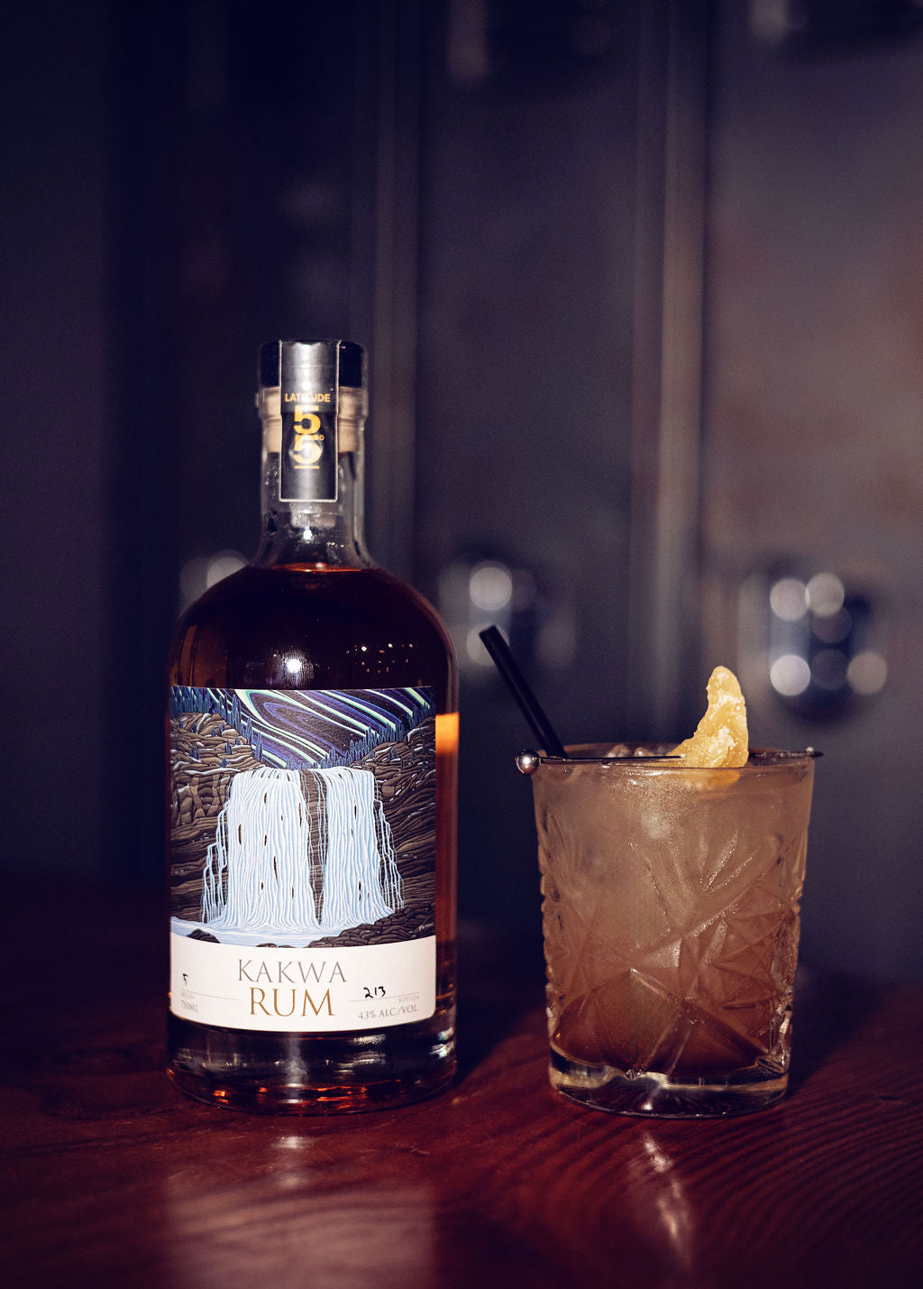Latitude 55 - Kakwa Rum - 750 ml - Premium – Latitude 55 Distillery