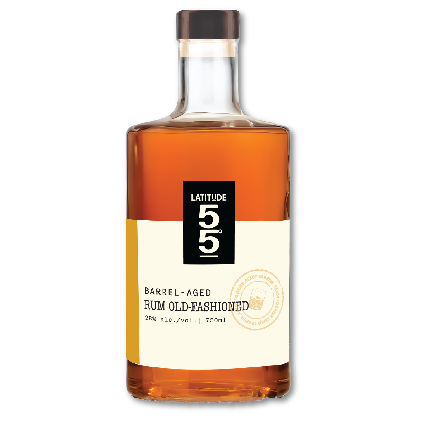 Barrel-Aged Rum Old-Fashioned